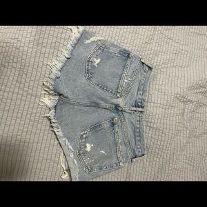 Agoldie denium shorts. Size 25.